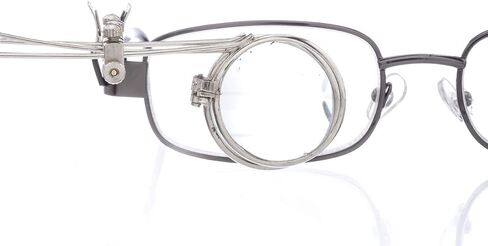 SE Triple Lens Loupe - 3.3X, 6.6X, 9.9X Magnification, 1-1/8" Lens, Clip-On for Hands-Free Use in Jewelry, Watchmaking, and Hobbies - MI129-333 in Saudi Arabia