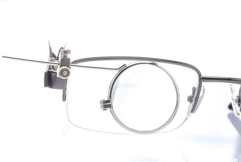 SE Triple Lens Loupe - 3.3X, 6.6X, 9.9X Magnification, 1-1/8" Lens, Clip-On for Hands-Free Use in Jewelry, Watchmaking, and Hobbies - MI129-333 in Saudi Arabia