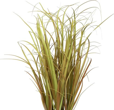 Vickerman Everyday 36" عشب بني صناعي مختلط مع وعاء بلاستيكي أسود - ديكور نبات العشب الصناعي - لمسة خضراء داخلية للمنزل أو المكتب in Saudi Arabia