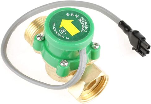 Marhynchus مضخة تدفق الاستشعار التبديل الموضوع المياه G3/4 "3/4" AC220V 1A لانخفاض ضغط المياه منطقة تدفق سخان المياه مفتاح تدفق الضغط الهوائي in Kuwait