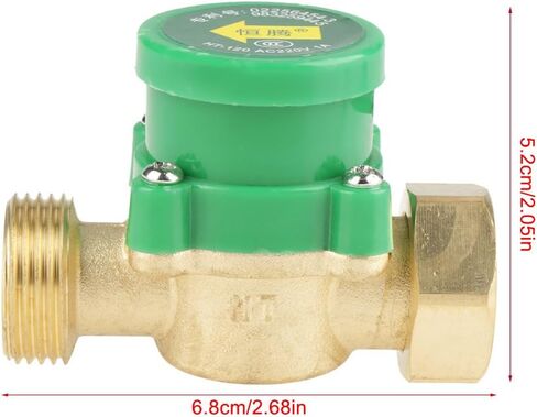 Marhynchus مضخة تدفق الاستشعار التبديل الموضوع المياه G3/4 "3/4" AC220V 1A لانخفاض ضغط المياه منطقة تدفق سخان المياه مفتاح تدفق الضغط الهوائي in Kuwait