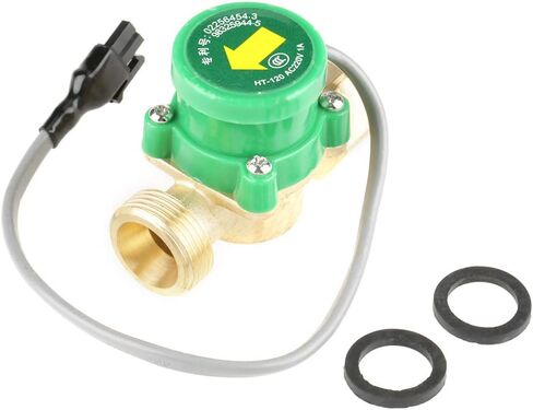Marhynchus مضخة تدفق الاستشعار التبديل الموضوع المياه G3/4 "3/4" AC220V 1A لانخفاض ضغط المياه منطقة تدفق سخان المياه مفتاح تدفق الضغط الهوائي in Kuwait