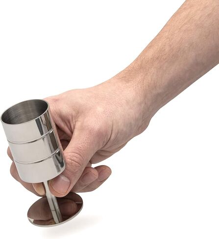 حامل أعواد أسنان من الفولاذ المقاوم للصدأ وموزع مع مساحة تخزين لأعواد الثقاب - حاوية إكسسوارات حديثة ومتينة ومزخرفة لأعواد الأسنان وأعواد الأسنان (أعواد الكوكتيل) والمباريات in Saudi Arabia