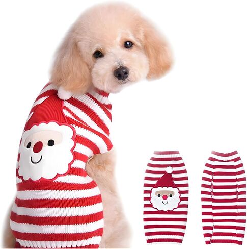 NACOCO Dog Snow Sweaters Snowman Sweaters Xmas Dog Holiday Sweaters New Year Christmas Sweater Pet Clothes for Small Dog and Cat (Snowman,M) in Saudi Arabia