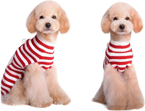 NACOCO Dog Snow Sweaters Snowman Sweaters Xmas Dog Holiday Sweaters New Year Christmas Sweater Pet Clothes for Small Dog and Cat (Snowman,M) in Saudi Arabia