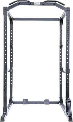 HulkFit Pro Series متعددة الوظائف وقابلة للتعديل في صالة الألعاب الرياضية المنزلية، حامل كهربائي لقفص القرفصاء مع ملحقات وملحقات لضغط مقاعد البدلاء، والقرفصاء، والرفع الميت - متعدد الألوان in Saudi Arabia