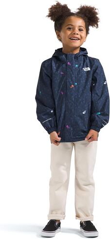 سترة المطر Antora للأطفال من THE NORTH FACE، طباعة ظل TNF Shadow Toss من Summit Navy، 6 in Kuwait