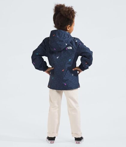 سترة المطر Antora للأطفال من THE NORTH FACE، طباعة ظل TNF Shadow Toss من Summit Navy، 6 in Kuwait