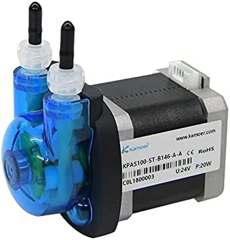 Small peristaltic Pump Stepper Motor 24V Adjustable Speed Kamoer KPAS-100 Long Service Life high-Precision dosing Pump (110ml/min （3.2mm ID ×6.4mm OD）3 rotors) in Kuwait
