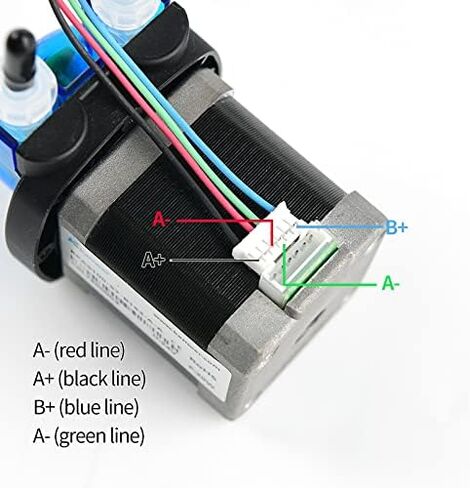 Small peristaltic Pump Stepper Motor 24V Adjustable Speed Kamoer KPAS-100 Long Service Life high-Precision dosing Pump (110ml/min （3.2mm ID ×6.4mm OD）3 rotors) in Kuwait