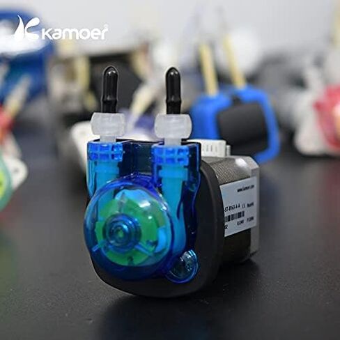 Small peristaltic Pump Stepper Motor 24V Adjustable Speed Kamoer KPAS-100 Long Service Life high-Precision dosing Pump (110ml/min （3.2mm ID ×6.4mm OD）3 rotors) in Kuwait