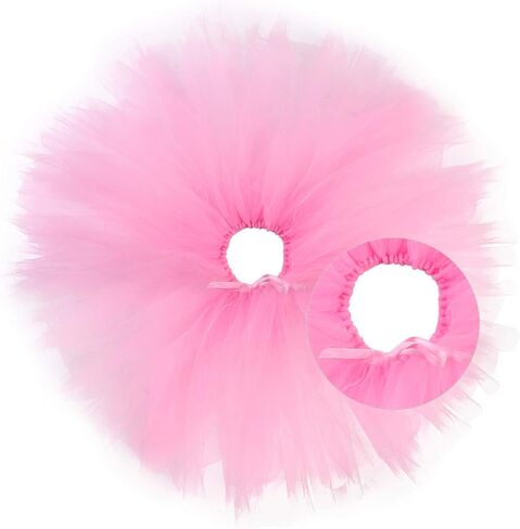 3 Packs Dog Birthday Party Supplies Girl Dog Pink Tutu Skirt Birthday Crown Hat Bowtie Pet Costume Apparel Small Dogs Cats Puppy Cute Dresses (Hat+Bowtie+Skirt) in Kuwait