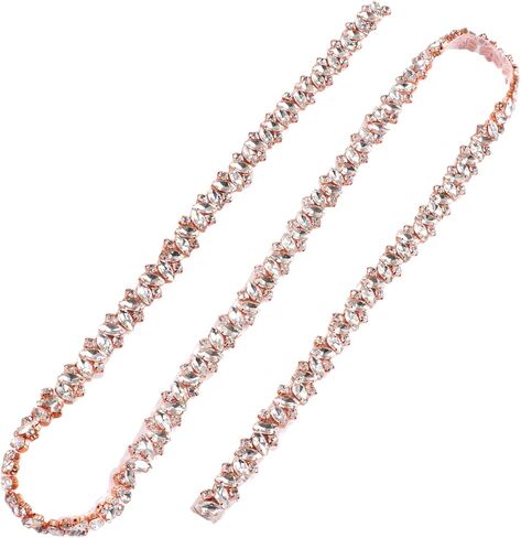 Yanstar Handmade Crystal Rhinestone Wedding Bridal Belts With Ribbons For Bridal Dress in Saudi Arabia