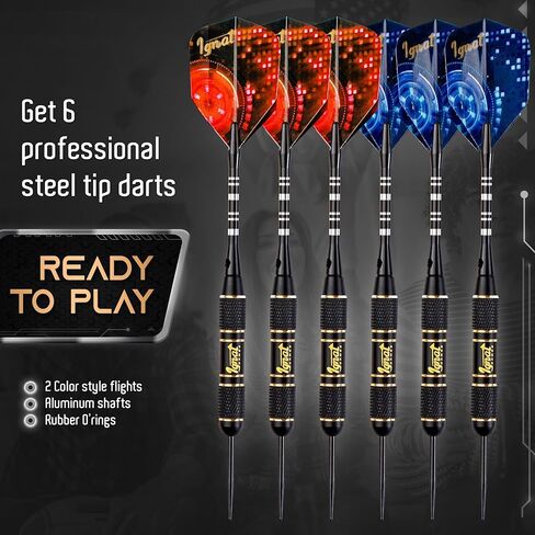 IgnatGames Dart Board Professional- Competition Size Kenyan Sisal Dart Board for Adults - Staple-Free Ultra-Thin Wire Spider Dartboard + Accessories & SnapFit Dartboard Mounting Bracket in Kuwait