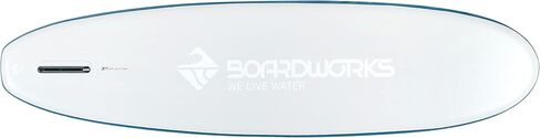 لوح التجديف القابل للنفخ SHUBU Lūnr من Boardworks (iSUP) - تتضمن حزمة SUP مجدافًا من ثلاث قطع وحقيبة حمل وسلسلة وحقيبة هاتف ومضخة (SUP) مجموعة كاملة - 10'5" in Kuwait
