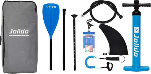 لوح مجداف قابل للنفخ من SUP، لوح مجداف واقف مقاس 10'6"×31"×6" خفيف للغاية (17 رطل) للبالغين من الشباب، SUP مع حقيبة، مجداف قابل للتعديل، مضخة، مقود، زعانف، طقم إصلاح in Saudi Arabia