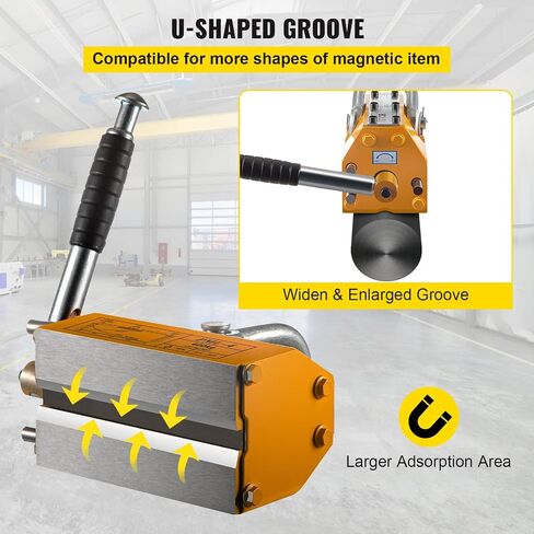 VEVOR 1200 LBS Magnet Fishing Kit, Double Sided Fishing Magnets, 2.95“ Diameter Strong Neodymium Magnet with Heavy Duty 65 FT Rope, Grappling Hook, Gloves, Waterproof Case, Threadlocker, Eye Bolt in Saudi Arabia