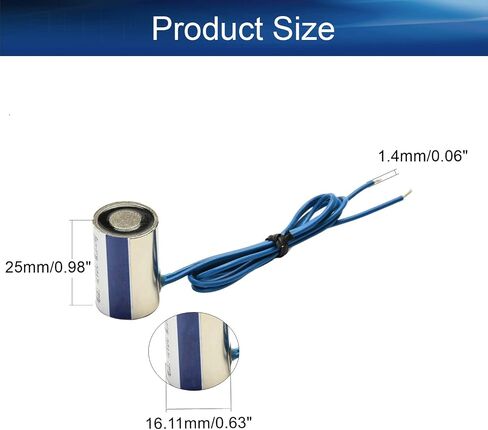 Heyiarbeit 12V DC 1200N Electric Lifting Magnet Electromagnet Solenoid Lift Holding 80mmx38mm in Saudi Arabia