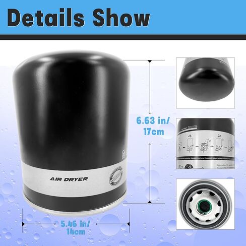 خرطوشة مجفف الهواء 5009041PG لـ Bendi-x، خيط M39*1.5RH، مجموعة خرطوشة تدور - AD-SP وAD-is مجفف الهواء، ضغط العمل الأقصى. 14 بار/203 رطل لكل بوصة مربعة in Kuwait