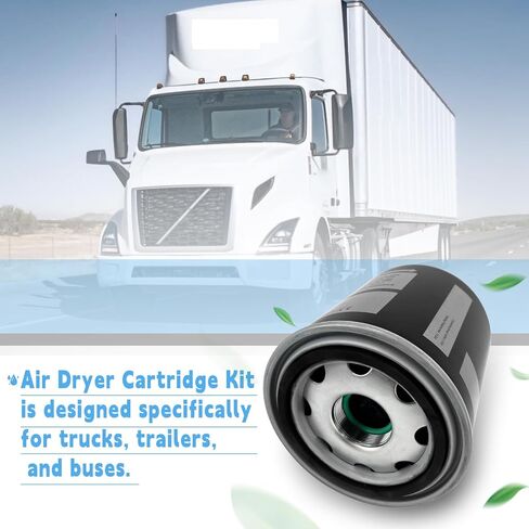 خرطوشة مجفف الهواء 5009041PG لـ Bendi-x، خيط M39*1.5RH، مجموعة خرطوشة تدور - AD-SP وAD-is مجفف الهواء، ضغط العمل الأقصى. 14 بار/203 رطل لكل بوصة مربعة in Kuwait