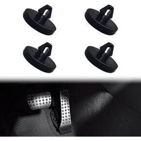 Car Brake Switch Stopper, Automotive Clutch Pedal Stop Pad, 90541-06036 Auto Brake Light Switch Stopper, Universal Vehicle Accessories Fits for Most Cars Trucks (4PCS) in Saudi Arabia