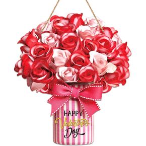 PETCEE Fall Decor Sign for Front Door 8"x12" Farmhouse Fall in Love Pumpkin Love Tree Hanging Plaque Welcome Autumn Door Hanger for Home Wall Art Outdoor Thanksgiving Fall Decorations in Kuwait