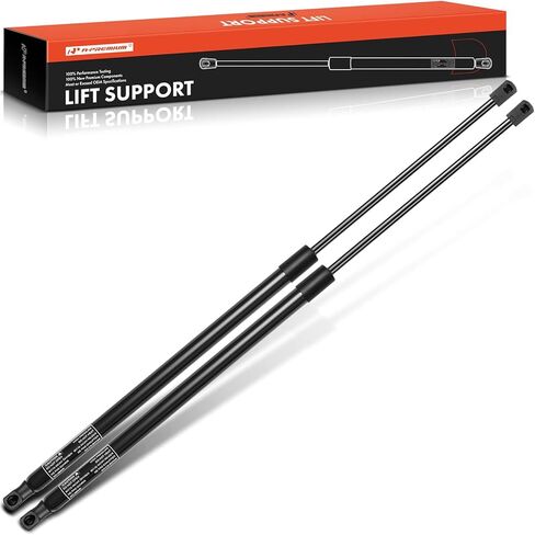 يدعم رفع غطاء محرك السيارة A-Premium دعامات الصدمات ومخمد زنبرك الغاز المتوافق مع قاعدة كاديلاك XLR 2004-2009 القابلة للتحويل المكونة من قطعتين in Kuwait