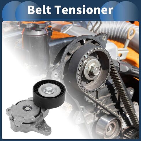 حزام الموتر محرك حزام الموتر بكرة الجمعية لفورد F-150 2.7L V6 2015-2024 رقم FL3Z6A228A المعادن 1 قطعة in Saudi Arabia