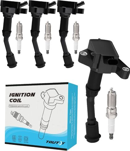 UF735 Ignition Coil Pack Iridium Spark Plug 4 PCS (1.5L Only) For Ford Escape 2017 2018 2019,For Ford Fusion 2014 2015 2016 2017 2018 2019 2020, DS7Z12029A FT4Z12029A DG554 DG552 GN10645 in Saudi Arabia