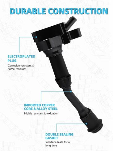 UF735 Ignition Coil Pack Iridium Spark Plug 4 PCS (1.5L Only) For Ford Escape 2017 2018 2019,For Ford Fusion 2014 2015 2016 2017 2018 2019 2020, DS7Z12029A FT4Z12029A DG554 DG552 GN10645 in Saudi Arabia