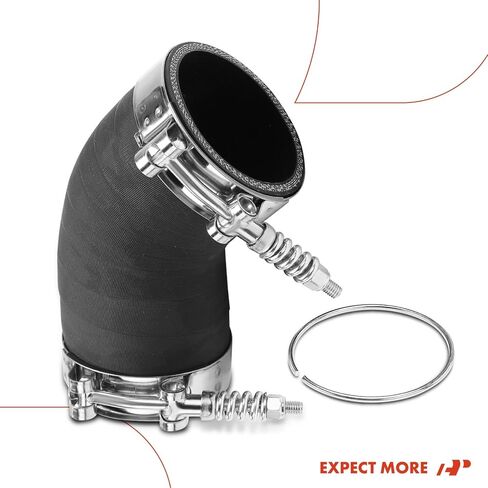 A-Premium Turbocharger Intercooler Hose Compatible with Ford F-250 Super Duty 2006-2007, F-350 Super Duty 2006-2007, F-450 Super Duty 2006-2007, F-550 Super Duty 2006-2007, 6.0L, Replace# 3C3Z6K786CA in Saudi Arabia