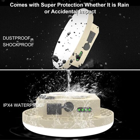 10000mAh Rechargeable 3000LM Tent Light Camping Light, 6500K 24Hours Long Play Time , Outdoor Night Market Light Night Fishing Light Emergency Lights for Hurricane (Translucent Black) in Kuwait
