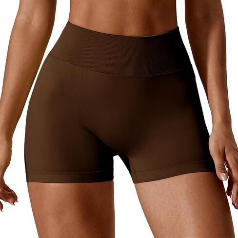 Women Yoga Short Leggings Workout Sports Shorts Running Fitness Gym Leggings Hip Lifting Pants in Saudi Arabia