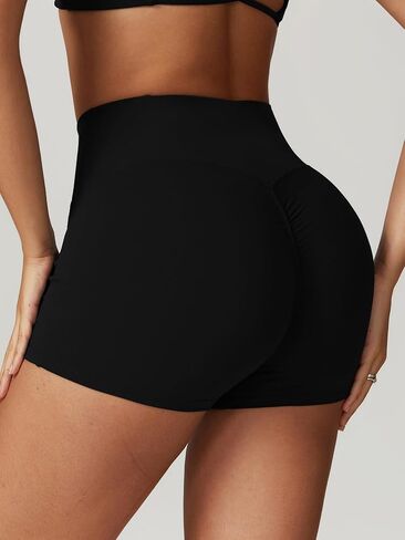 Women Workout Shorts Butt Lifting Gym Shorts Yoga Biker Shorts in Saudi Arabia