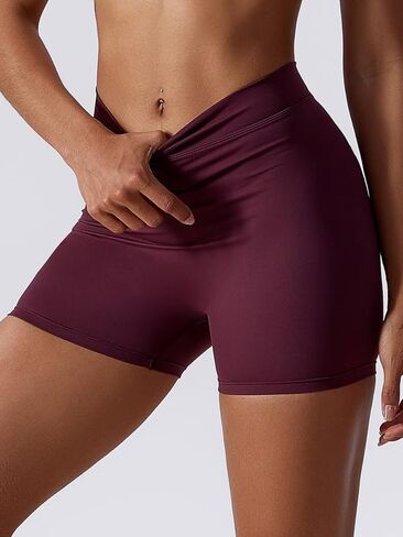 High Waisted Biker Shorts for Women Tummy Control Fitness Athletic Workout Running Yoga Gym Shorts in Saudi Arabia