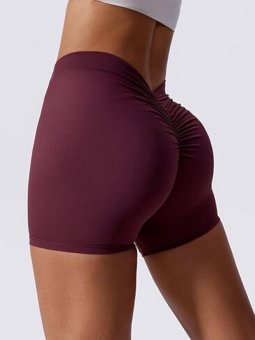 High Waisted Biker Shorts for Women Tummy Control Fitness Athletic Workout Running Yoga Gym Shorts in Saudi Arabia