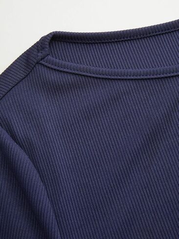 CIDER Women Boat Neck Ribbed Knit Tiered Ruffle Hem Long Sleeve Cocktail Party Mini Dress in Saudi Arabia