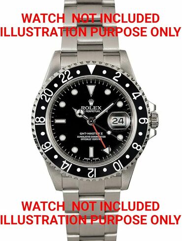 Ewatchparts BEZEL AND INSERT ASSEMBLY KIT COMPATIBLE WITH ROLEX GMT MASTER 1670, 1675, 16750 BLACK in Saudi Arabia