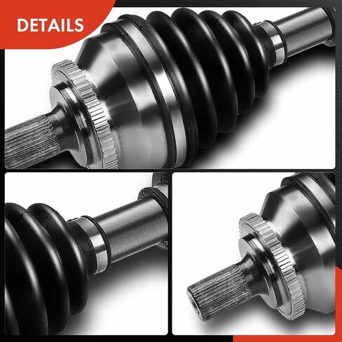 مجموعة عمود المحور A-Premium CV متوافقة مع فولفو S80 1999-2004، L6 2.8L 2.9L، جانب الركاب الأمامي الأيمن، استبدال # 8602568، 8603804 in Saudi Arabia