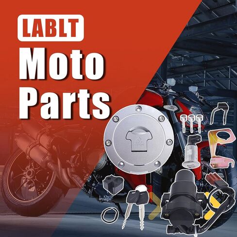 LABLT A complete ignition switch kit with Fuel Tank Cap Seat Lock and 2 Pack Key Replacement for CBR600RR CBR1000RR CBR600F4i CBR900RR 2007-2014 in Saudi Arabia