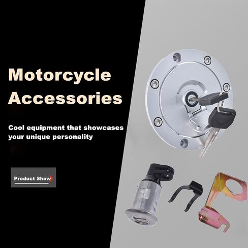 LABLT A complete ignition switch kit with Fuel Tank Cap Seat Lock and 2 Pack Key Replacement for CBR600RR CBR1000RR CBR600F4i CBR900RR 2007-2014 in Saudi Arabia
