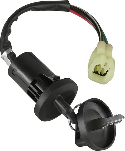 Caltric Ignition Key Switch Compatible with Arctic Cat 90 Se 2X4 2006-2009/90 Dvx 2006-2007 in Saudi Arabia