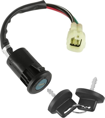 Caltric Ignition Key Switch Compatible with Arctic Cat 90 Se 2X4 2006-2009/90 Dvx 2006-2007 in Saudi Arabia