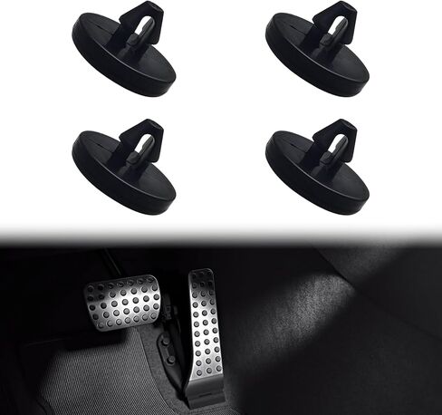 Car Brake Switch Stopper, Automotive Clutch Pedal Stop Pad, 90541-06036 Auto Brake Light Switch Stopper, Universal Vehicle Accessories Fits for Most Cars Trucks (4PCS) in Saudi Arabia
