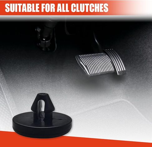 Car Brake Switch Stopper, Automotive Clutch Pedal Stop Pad, 90541-06036 Auto Brake Light Switch Stopper, Universal Vehicle Accessories Fits for Most Cars Trucks (4PCS) in Saudi Arabia