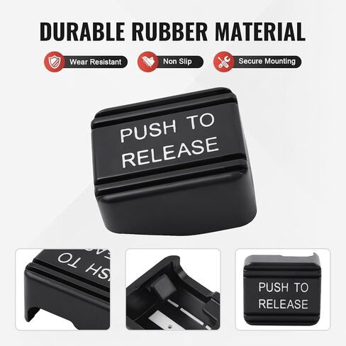 Bacar Parking Brake Pedal 68051369AA Emergency Stop Brakes Pad Black Rubber for Chrysler 2008-2017 for Dodge Journey 2009-2017 for Jeep Grand Cherokee 2011-2023 for Durango 2011-2024 in Saudi Arabia