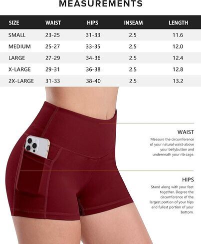 Spandex Yoga Shorts with Pockets for Women Workout Booty Athletic Volleyball Shorts in Saudi Arabia