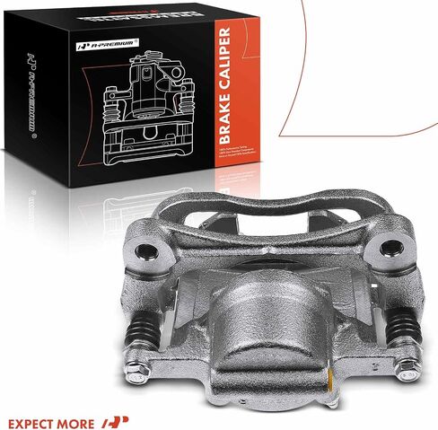 A-Premium Disc Brake Caliper Assembly with Bracket Compatible with Select Dodge and Chrysler Models - 200 2015-2016 2.4L, Dart 2013-2016 - Front Left Driver Side in Saudi Arabia
