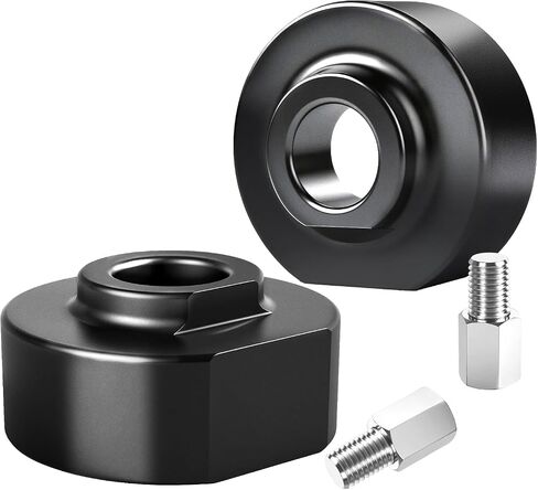 طقم تسوية أمامي 2 بوصة متوافق مع Ford F150 2WD 1981-1996 | F250 F350 2WD 1999-2022 | رحلة 2WD 2000-2005 | لا يوجد تركيب مثقاب | 05F250-2F in Saudi Arabia