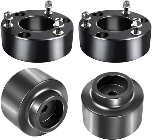 3" Front 2" Rear Leveling Lift Kit Compatible with Dodge Ram 1500 2009-2025 4WD/2WD | No Drill Bolt-On Installation | Fits 35" Tires | Powder Coated Steel | 06DG-3F-2R in Saudi Arabia